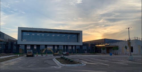 Building expansion construction for Community Blood and Tissue Services 