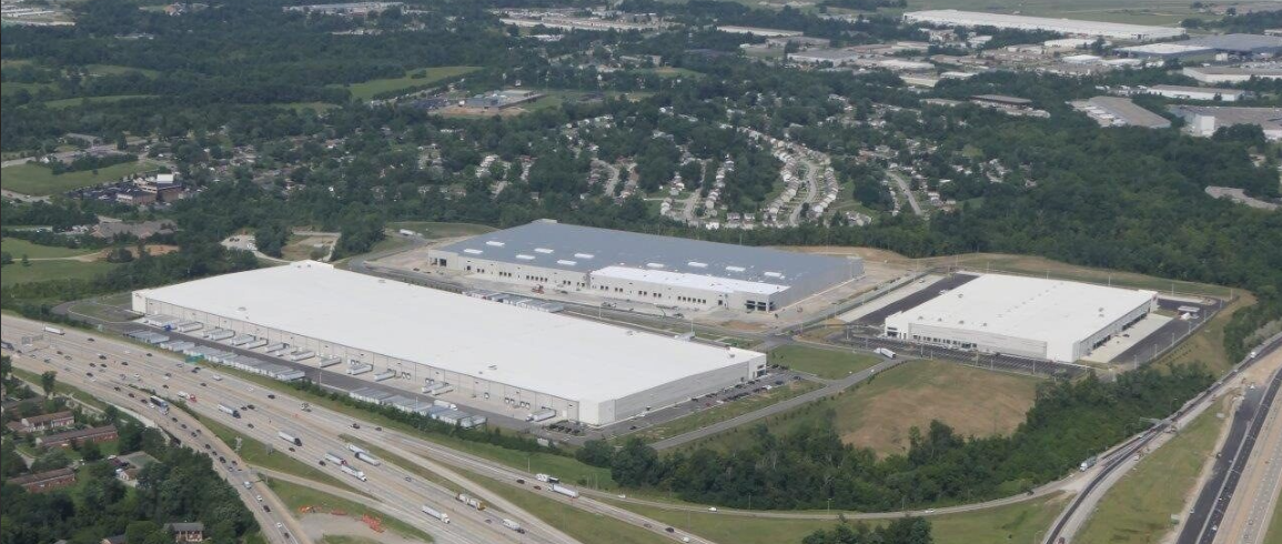 Erlanger Commerce Center KY aerial view